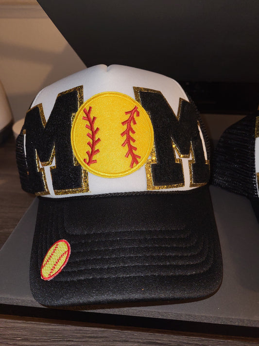 Softball Mom Trucker Hats